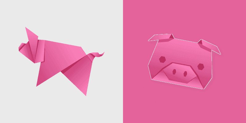 Cute Pig Custom Cursor Pack