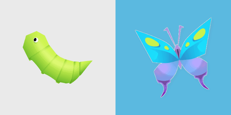 Whimsy Butterfly Cursor Pack