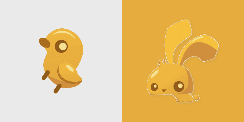 Golden Animal Jam Custom Cursor Pack