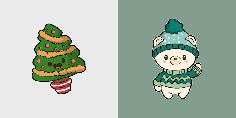 Cute Polar Bear Cursor Pack