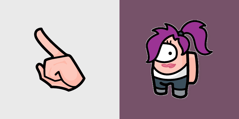 Custom Turanga Leela Cursor Pack for Windows