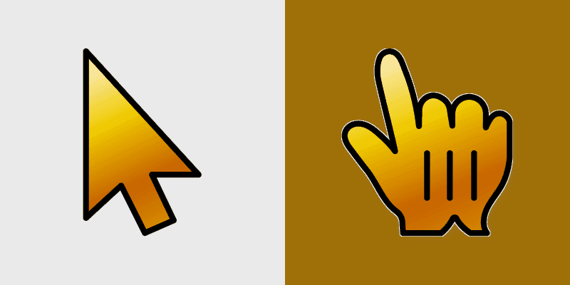 Fall Foliage Cute Cursor Pack