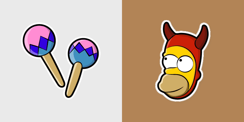 The Simpsons Cute Mouse Cursor Pack