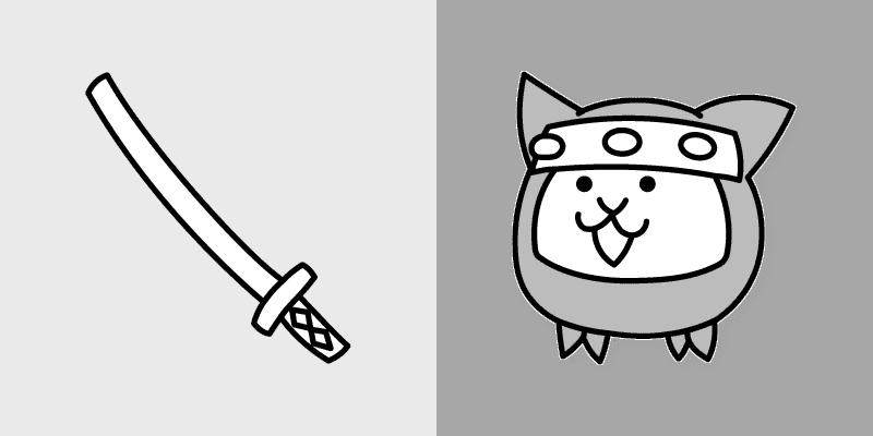 Ninja Cat Cursor Pack
