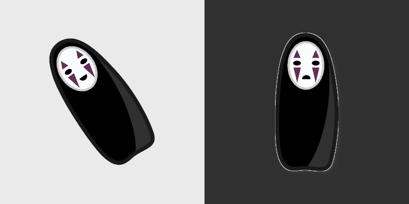 Cute Cursor Pack - Spirited Away No-Face