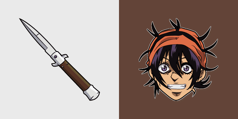 Custom Cursor Narancia Ghirga