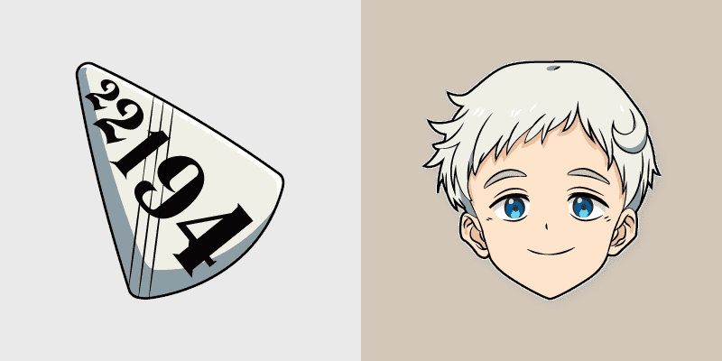 Cute Cursor Pack - The Promised Neverland