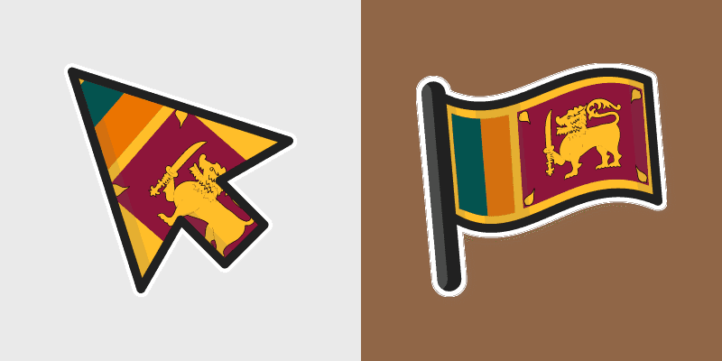 Sri Lankan Cursor Pack