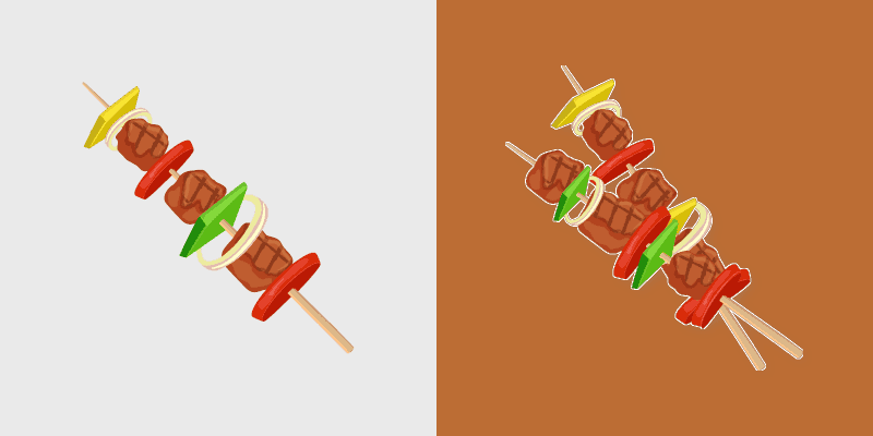 Cute Cursor Pack - Kebab Delight
