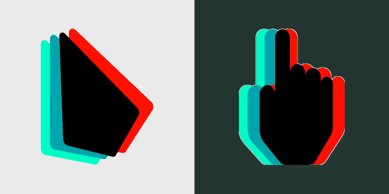 Custom Cursor Pack - 3D Effect