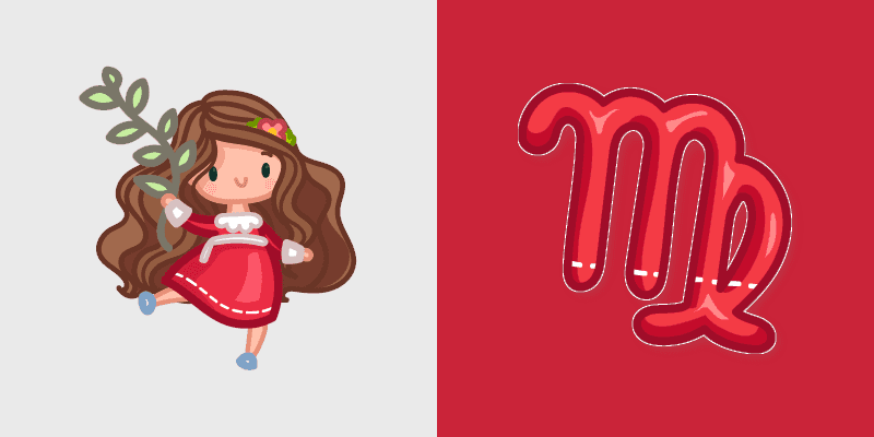 Cute Cursor Virgo Pack