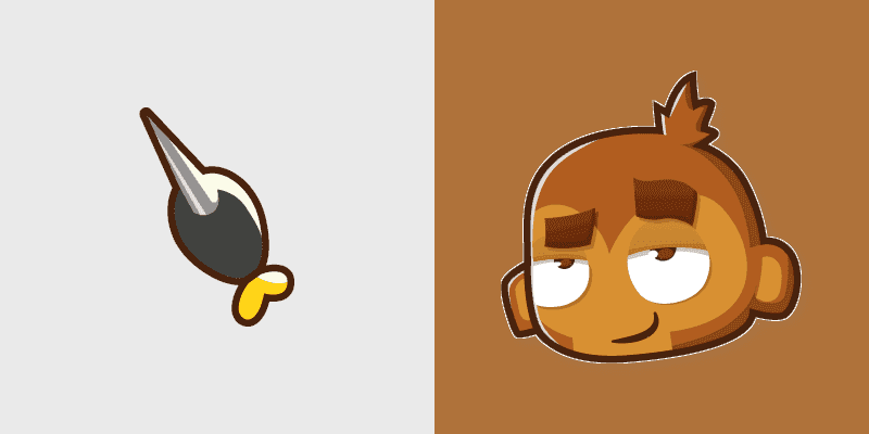 BTD6 Cute Dart Monkey Cursor Pack