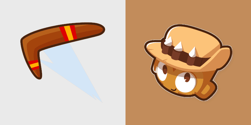 BTD6 Kylie Boomerang Cute Cursor