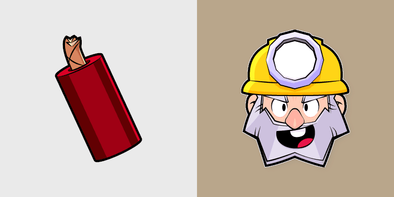 Dynamic Cute Mouse Cursor Pack - Brawl Stars Edition