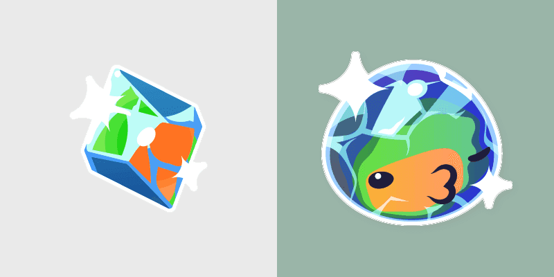 Cute Cursor Pack: Mosaic Slime & Plort
