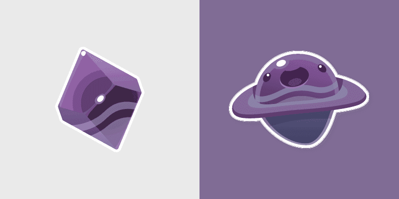 Cute Cursor Pack - Dervish Slime and Plort