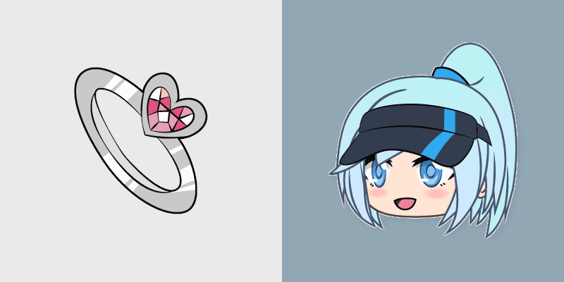 Cute Cursor Pack - Charlotte Love Ring