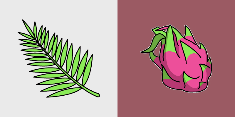 Custom Cursor Pack - Tropical Paradise