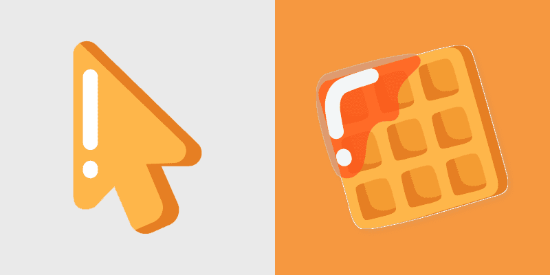 Custom Cursor Pack - Waffle Wonder