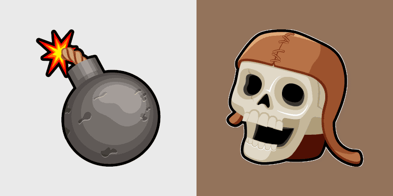 Custom Clash of Clans Mouse Cursor Pack