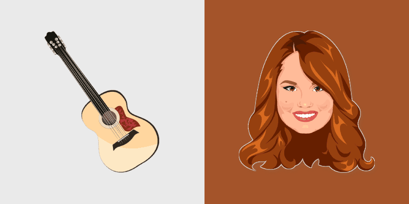 Jessie Prescott & Guitar Cursor Pack