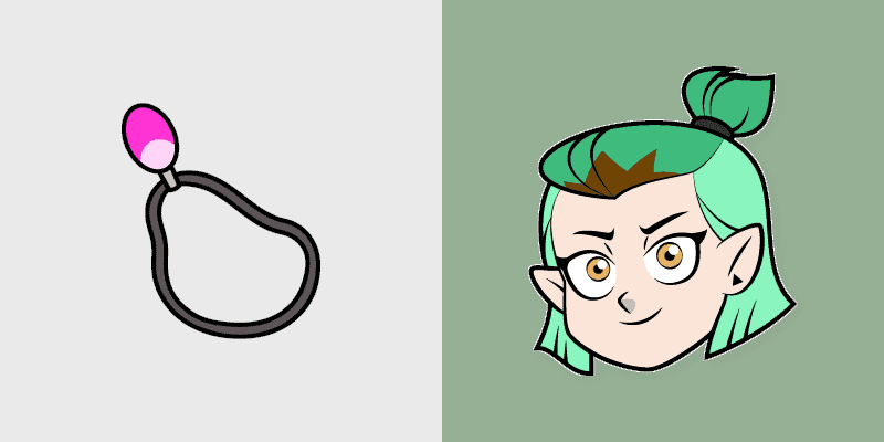 Amity Blight Custom Cursor Pack