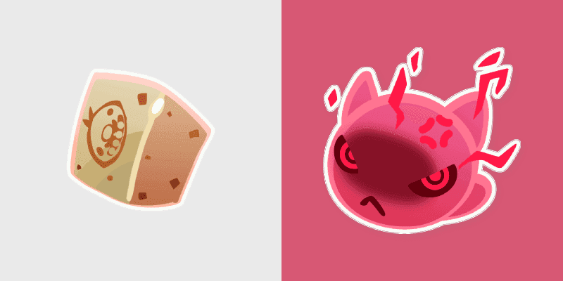 Custom Cursor Collection - Feral Slime and Spicy Tofu