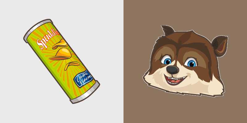 Custom Cursor Collection - Over the Hedge RJ & Spuddies