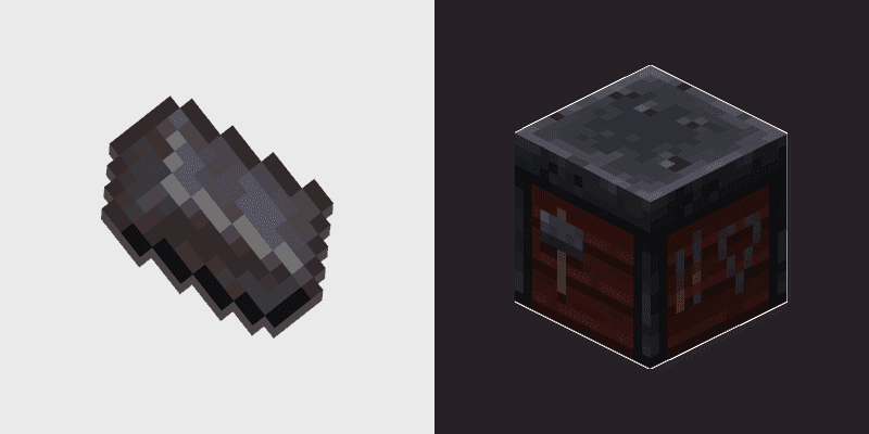 Cute Cursor Pack - Smithing Table and Netherite