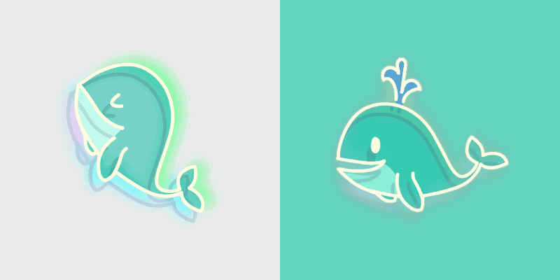 Cute Cursor Pack - Whale Collection