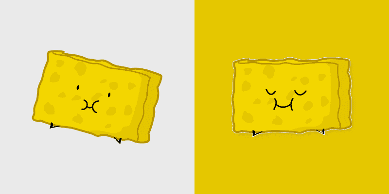 Cute Cursor - BFDI Spongy