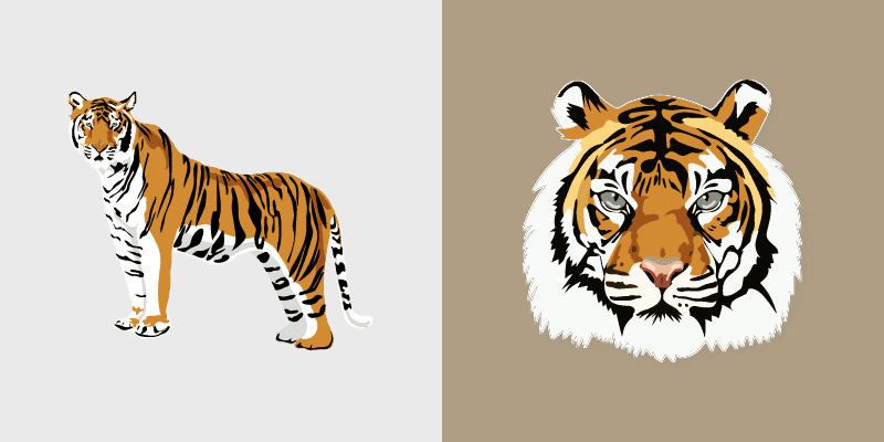 Tiger's Cute Cursor Pack