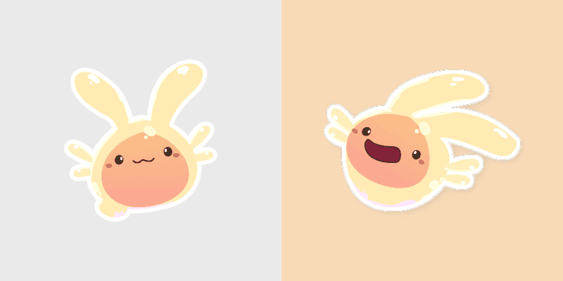 Cute Cursor Pack - Cotton Slime