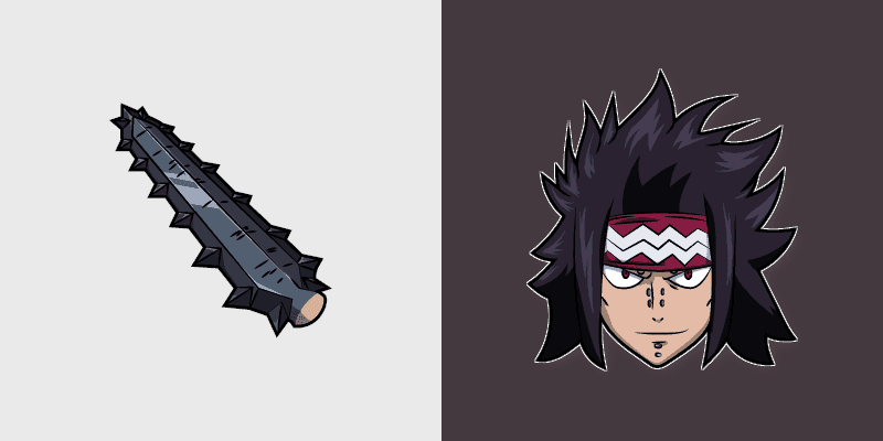 Fairy Tail Gajeel Custom Cursor Pack