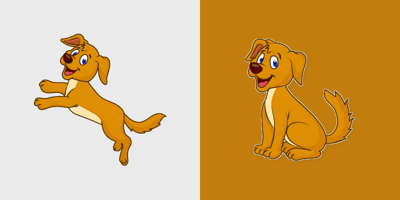 Cute Cursor Pack - Happy Dog