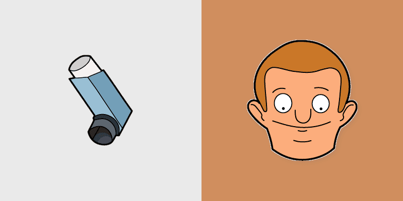 Custom Cursor Pack - Bob's Burgers Rudy & Inhaler