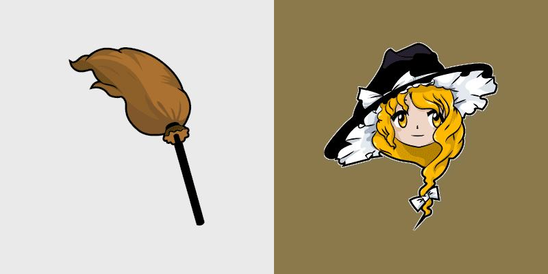 Marisa Kirisame Custom Cursor Pack