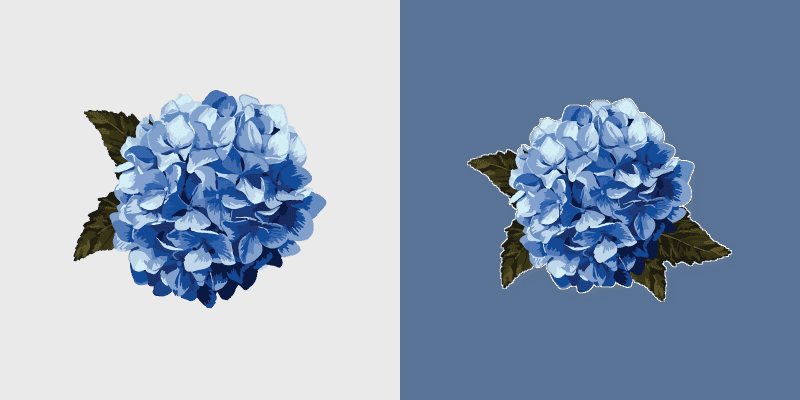 Custom Cursor Hortensia Pack