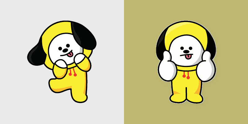BTS Custom Chimmy Cursor Pack