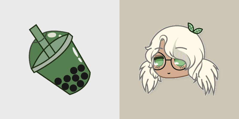 Custom Cute Matcha Pointer Pack