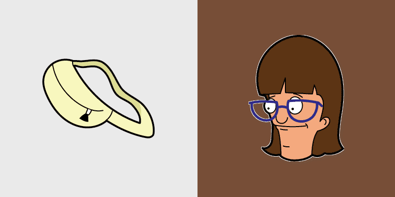 Bob's Burgers Custom Cursor Pack - Gayle Genarro and Bag