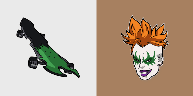 Custom Cursor Pack - SK8 the Infinity: Hiromi Higa Anime Fanart