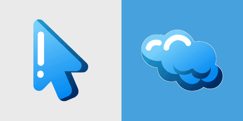 Cute Cursor Pack - Minimal Gradient