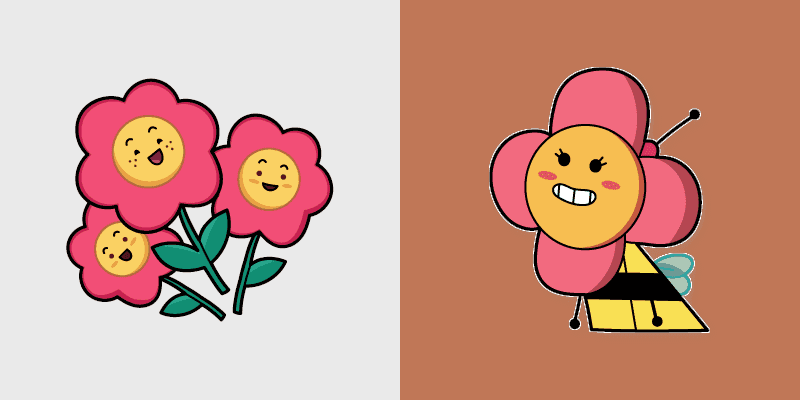 Cute Cursor Pack - Unikitty! Feebee and Flowers