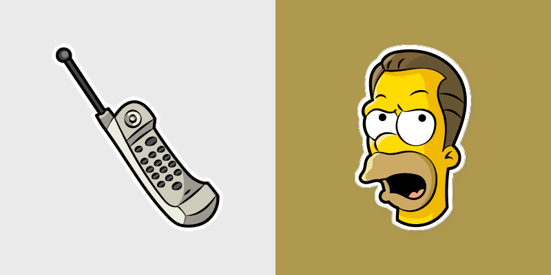 Custom Cursor Pack - The Simpsons Herbert Powell