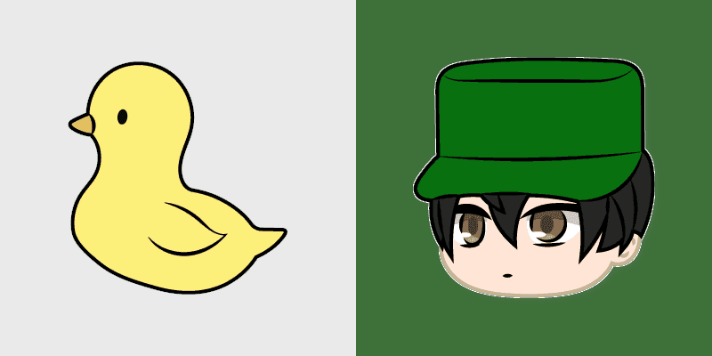 Cute Cursor Pack: Squidi's Yellow Duck Adventure