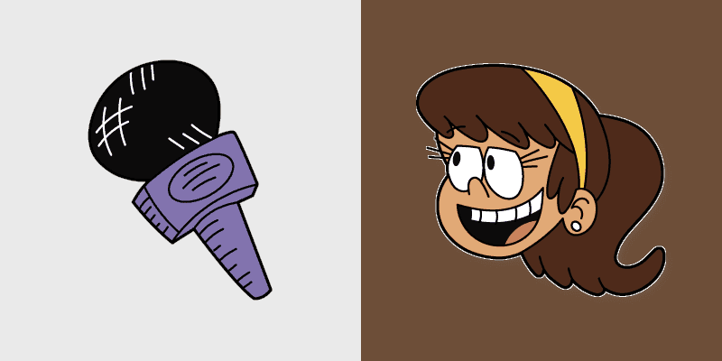 Cute Cursor Pack - Loud House Katherine Mulligan