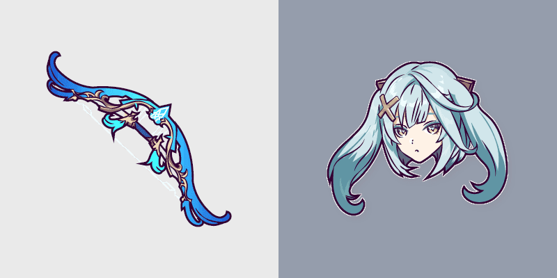 Custom Cursor Genshin Impact Faruzan & Elegy for the End