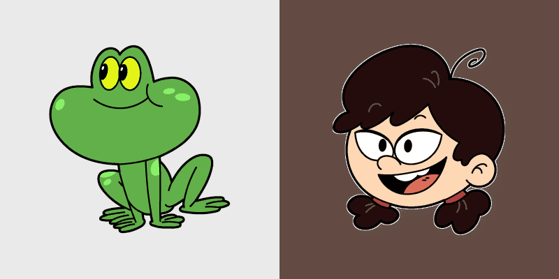 Cute Cursor Collection: Loud House & Froggy