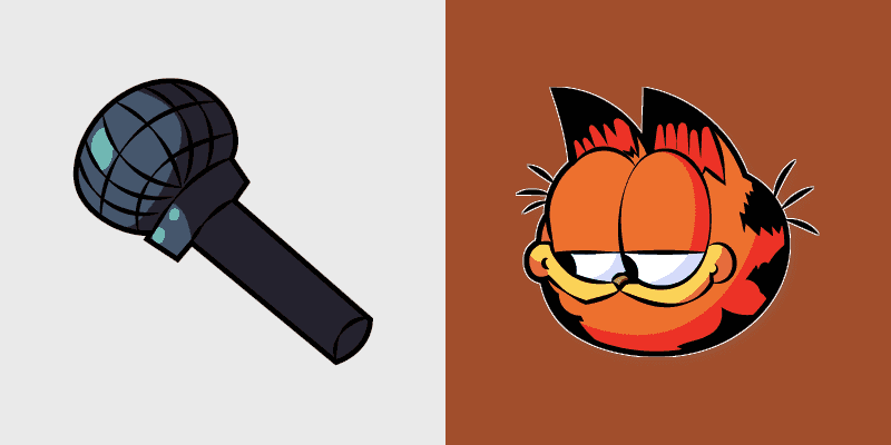Cute Cursor Pack: FNF Garfield Edition